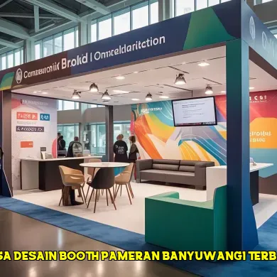 jasa desain booth pameran banyuwangi terbaik